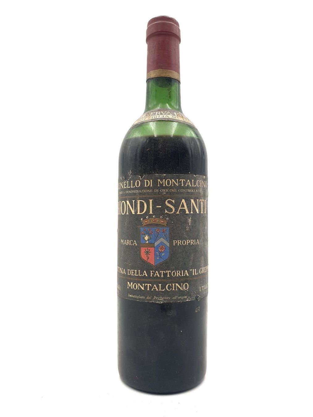 Vino: 1971 Biondi Santi RISERVA – Nuovo (secondo la descrizione) da Dübendorf venduto da Gastrovin