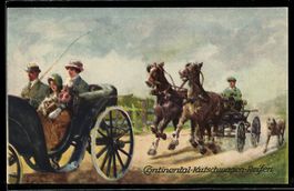 Continental-Kutschwagen-Reifen, Reklame