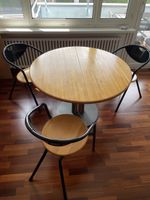 Runer Tisch ausziehbar inkl. Stühle (D115 + 80cm)