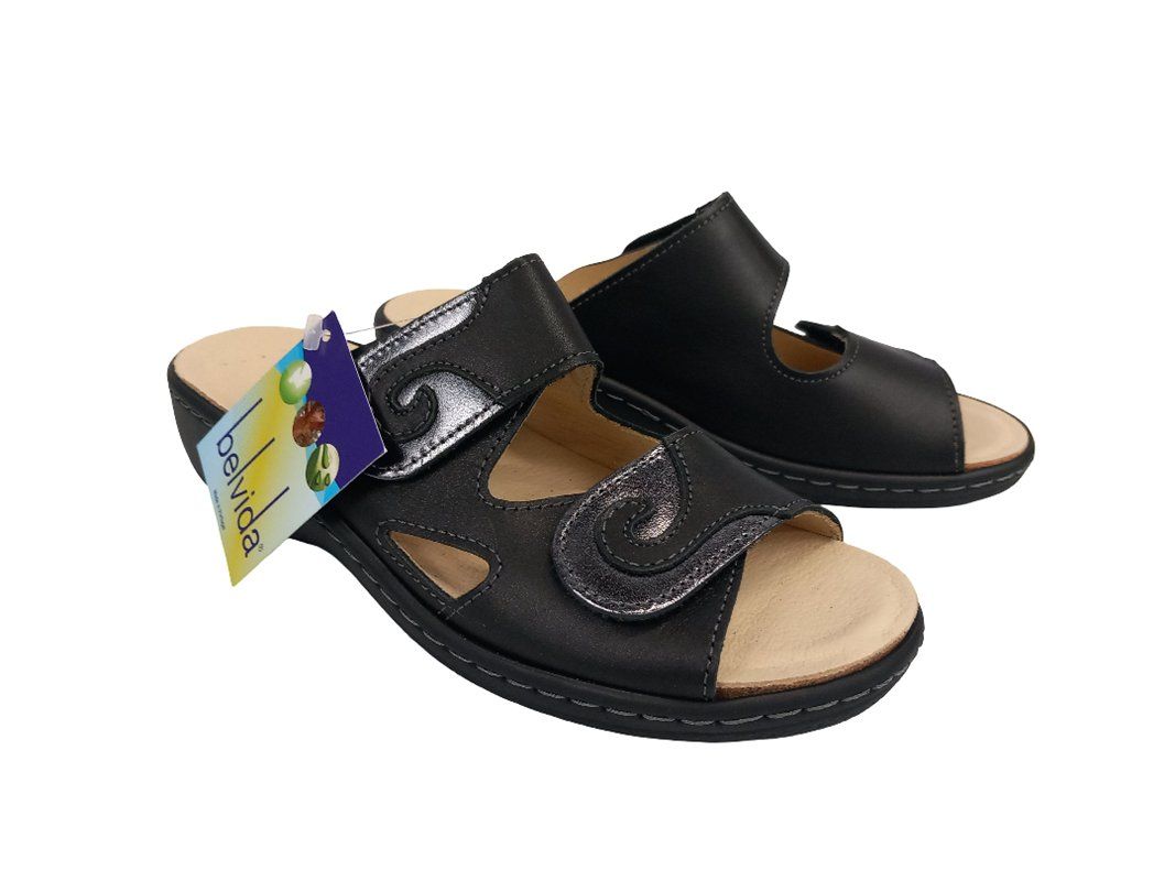 Damenschuhe: BELVIDA 2-Klett Pantolette Gr.38 – Neu (gemäss Beschreibung) aus Hünenberg von Restwert_Zug 2