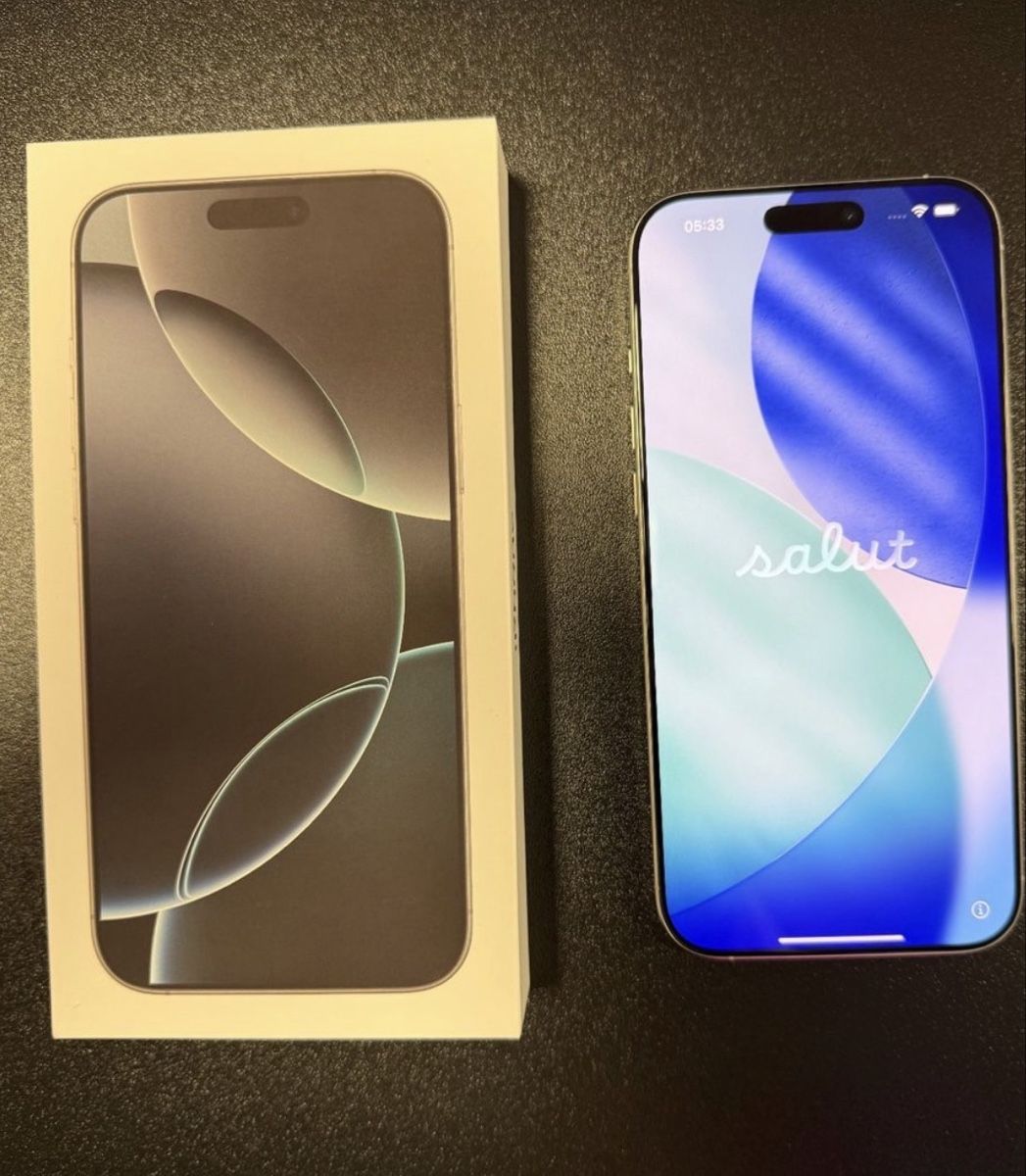 Apple Portables: iPhone 16 Pro Max 512 Go noir boîte complète – D'occasion à Troistorrents par ami_mzq5 1