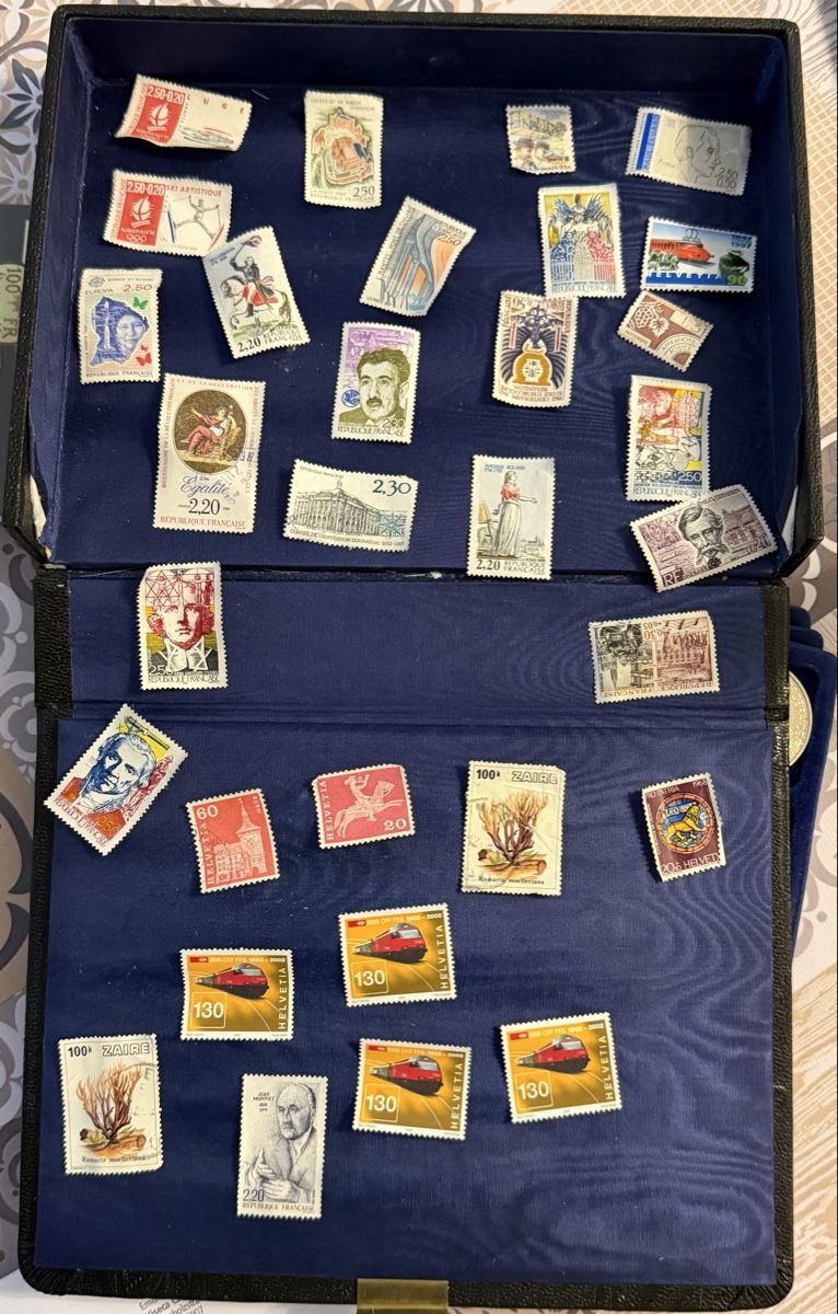 Alle Briefmarken: Magnifique collection de 34 timbres – Gebraucht aus SION von MARCO-P-SION
