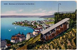 Montreux - Funiculaire/Standseilbahn Territet-Glion