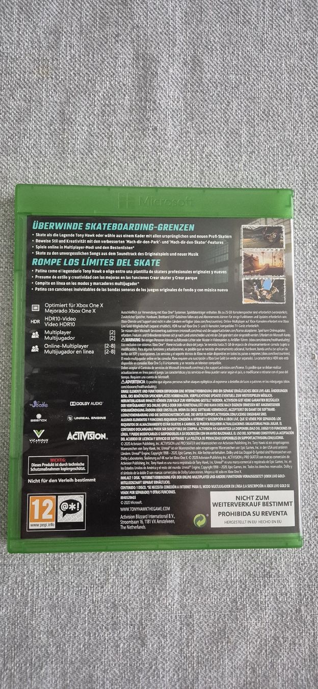 Giochi: Tony Hawk's Pro Skater 1+2 - Xbox One - – Nuovo (secondo la descrizione) da Schwerzenbach venduto da Jamacy 1
