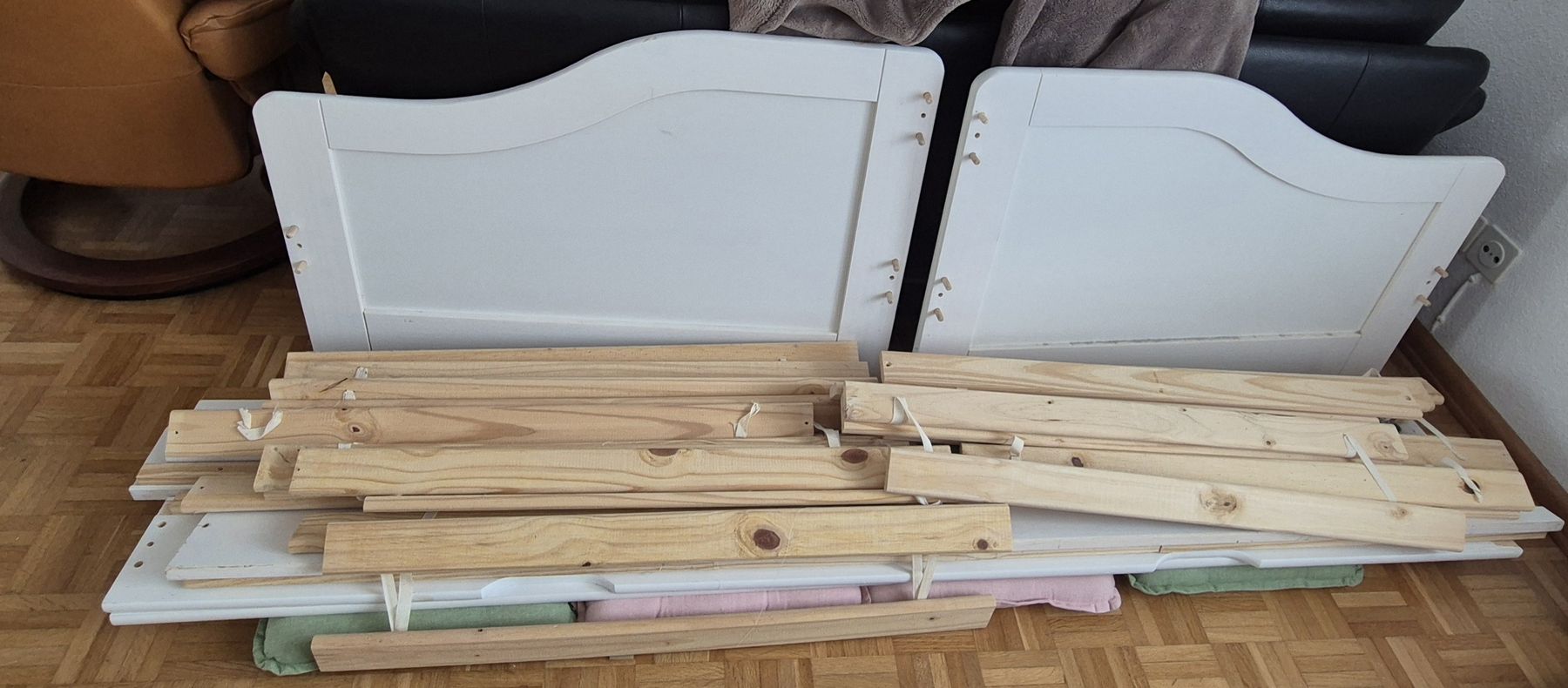 Betten: Kinderbett, mit Unterbett, weiss, 90x200cm – Gebraucht aus Münchenstein von yes_l59n 2