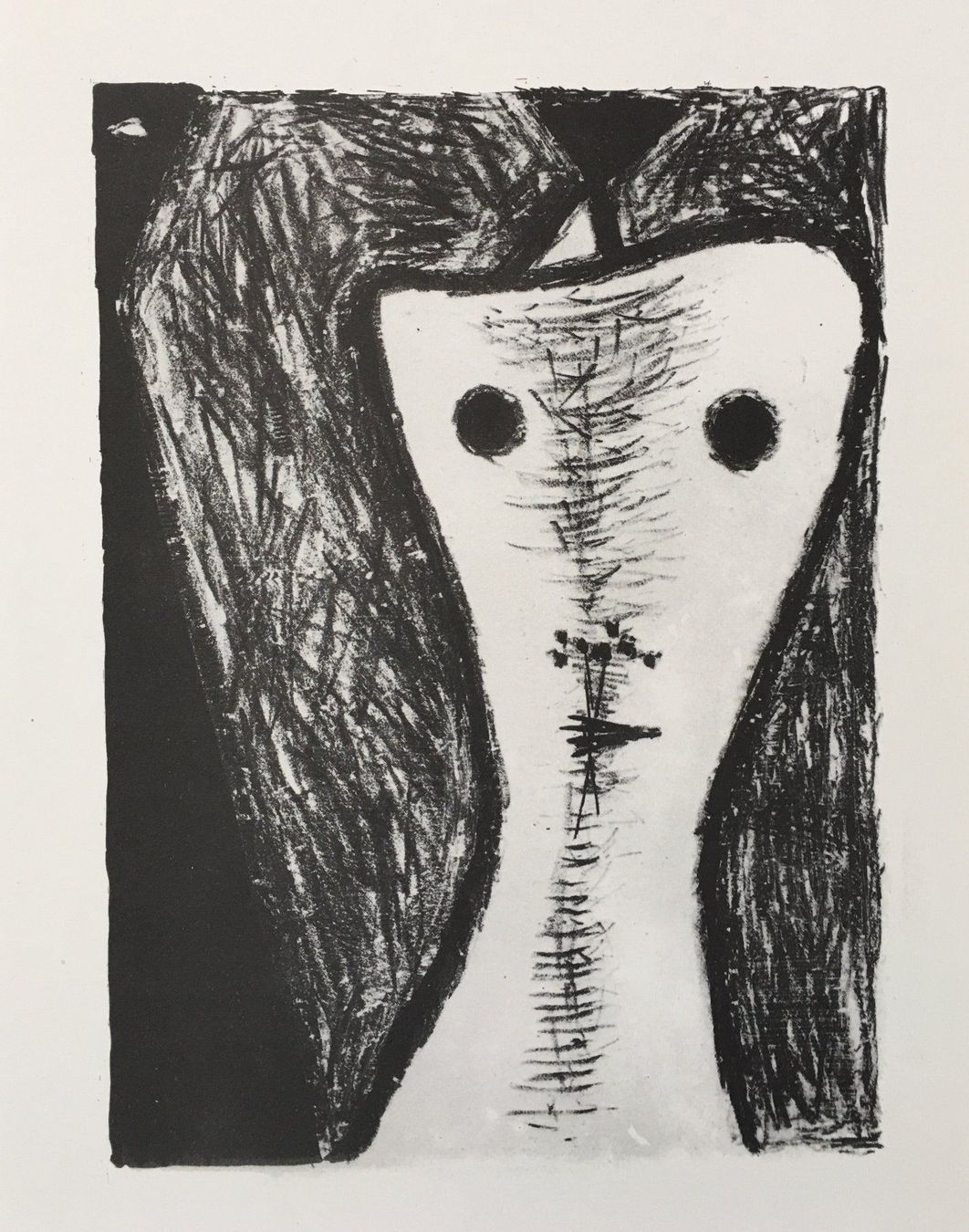 Grafiken & Lithographien: Ernst Geitlinger  "Die Weisse Dame"   Offsetlithographie – Gebraucht aus Nennigkofen von juhit