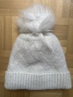 Warme Wintermütze mit Bommel, Gr. 52
