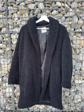 Wintermantel schwarz
