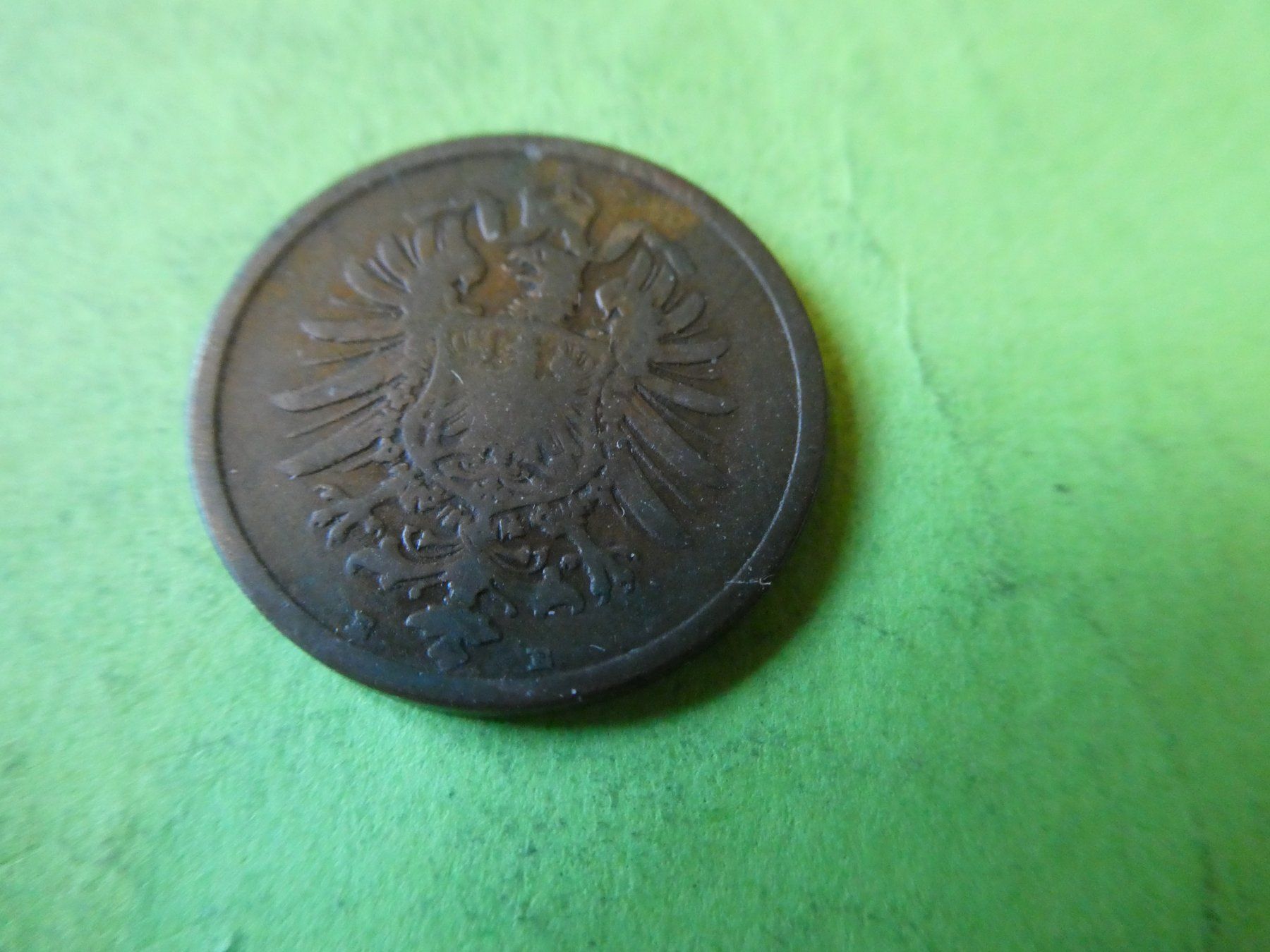 Tutti le monete: Dt. Reich 1875 E, 2 Pfennig – Usato da Hinterforst venduto da Rohusri 1