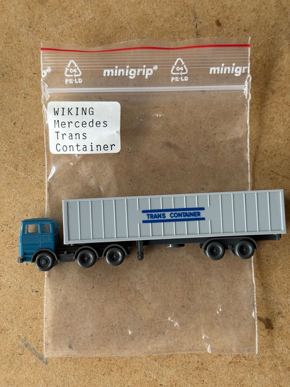 Modelleisenbahnen: Wiking MB Trans Container Spur N – Neu (gemäss Beschreibung) aus Hauterive NE von eriamch