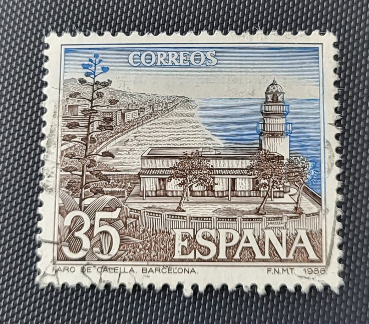 Tutti i francobolli: Spanien 1986 briefmarke – Usato da St Gallen venduto da Stampsalshobby