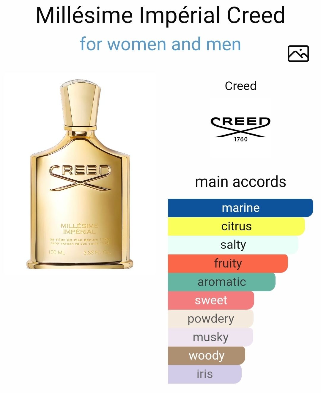 Creed Profumi & Eau de Toilette: Creed Millésime Impérial – Nuovo (secondo la descrizione) da Utzigen venduto da DRAGONY23 3