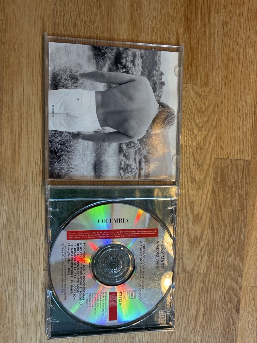 CD: Ricky Martin – Usato da Oberrindal venduto da Darmando 2