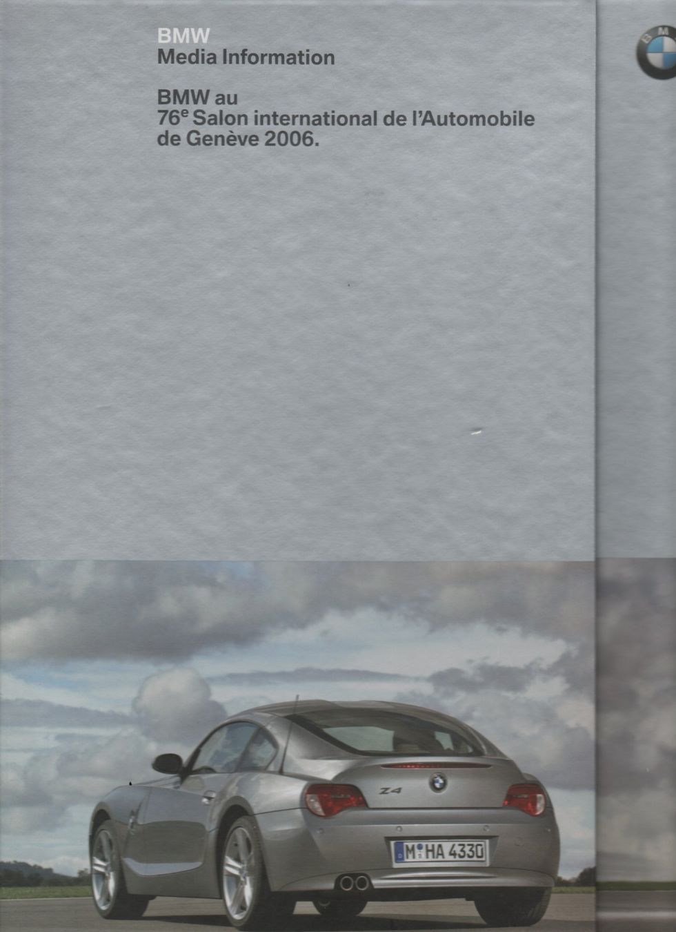 BMW Documenti: Pressemappe BMW Z4 – Nuovo (secondo la descrizione) da Corminboeuf venduto da corbay