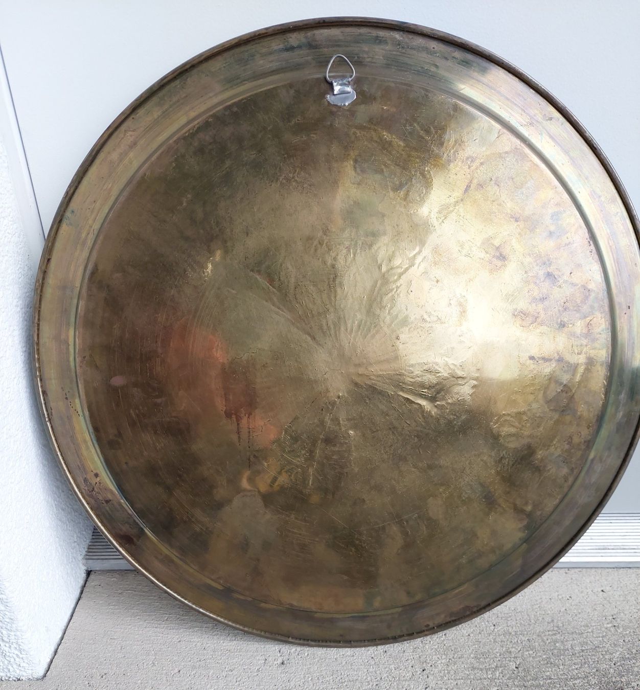 Servierplatten: Altes grosses orientalisches Tablett. Handmade. – Gebraucht aus Subingen von K7passt_immer 1