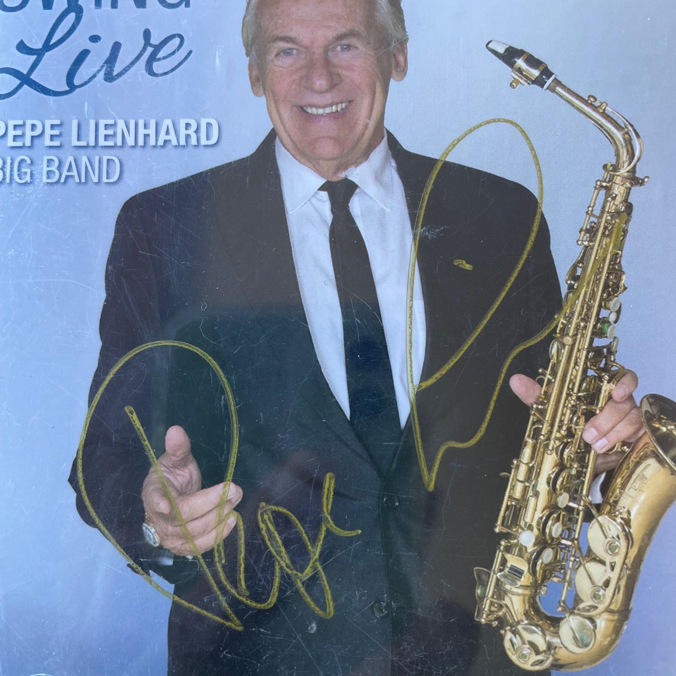 CDs: PEPE LIENHARD-MIT UNTERSCHRIFT SWING LIVE – D'occasion à Rorschacherberg par CD-Roli 1