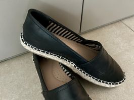 Espadrilles Lederimitat , Gr. 39