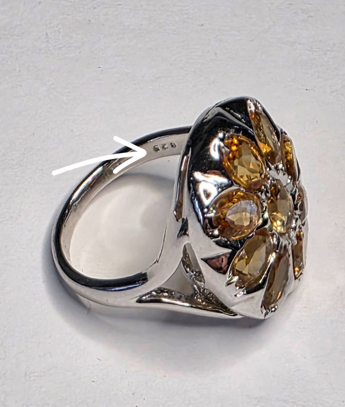 Anelli: Citrin Ring – Nuovo (secondo la descrizione) da Zürich venduto da adriben 7