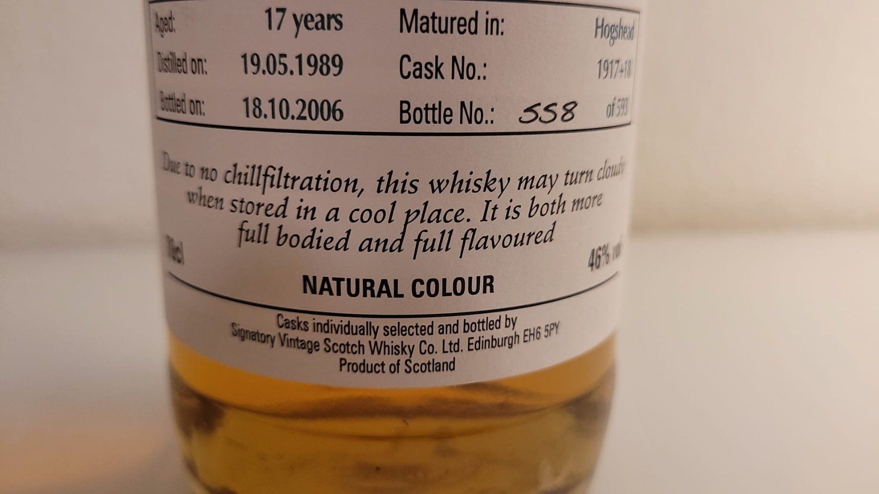 Highland Park Bevande alcoliche: Whisky / Signatory Vintage 1989 – Nuovo (secondo la descrizione) da Bellikon venduto da Bruno518 5