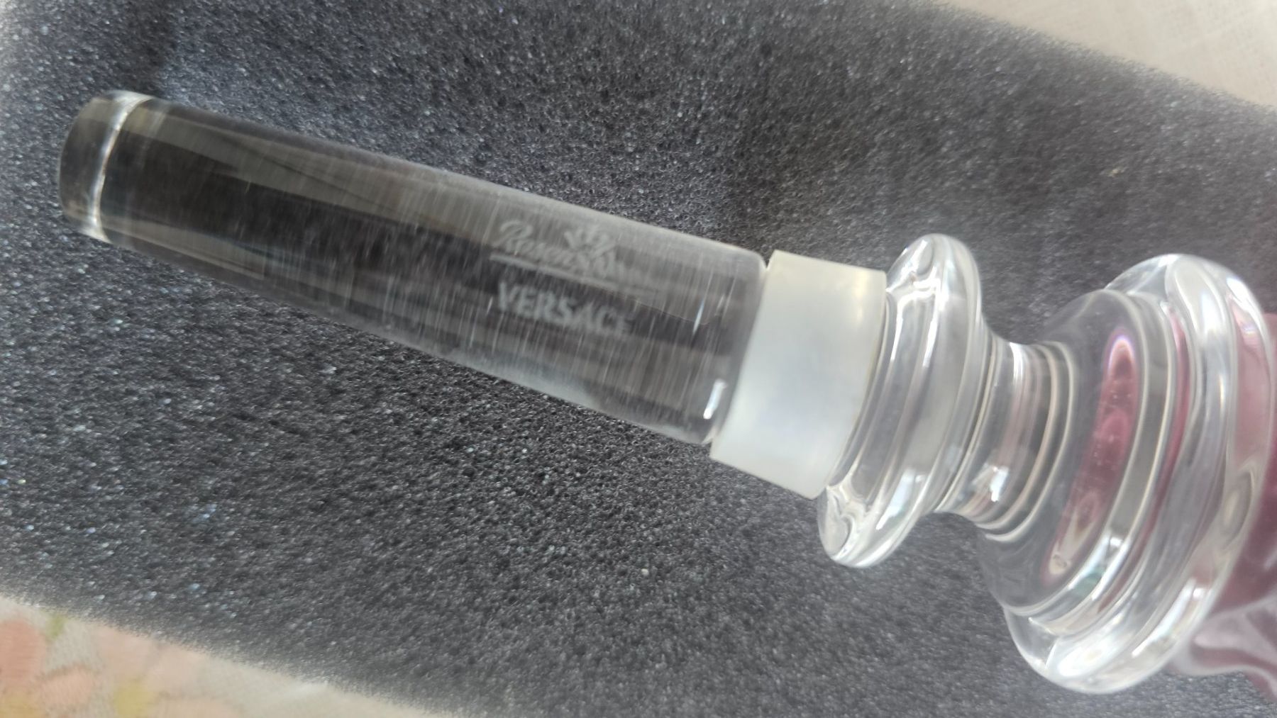 Versace Verres: Versace Medusa Flaschentopper – Neuf avec emballage d'origine à Etoy par angi020 3