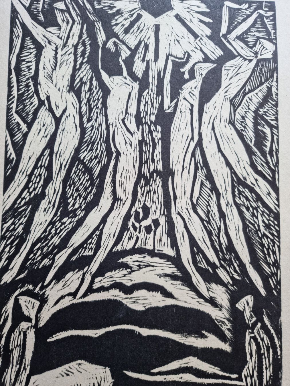Gravures sur bois: OTTO MORACH HOLZSCHNITT MIT ATELIERSTEMPEL – D'occasion à Gersau par grafik-kunst