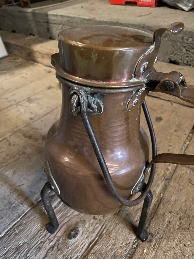 Bollitori: Coquemar en cuivre – Usato da Les Planchettes venduto da graber_j