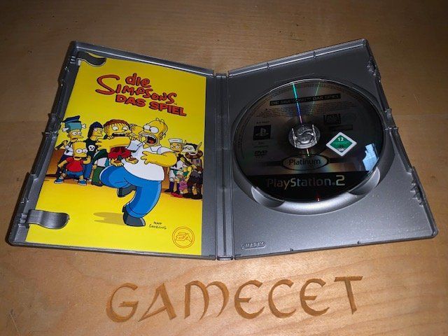 Sony Spiele: The Simpsons PS2 Sony Playstation 2 – Gebraucht aus Steinach von Gamecet 1