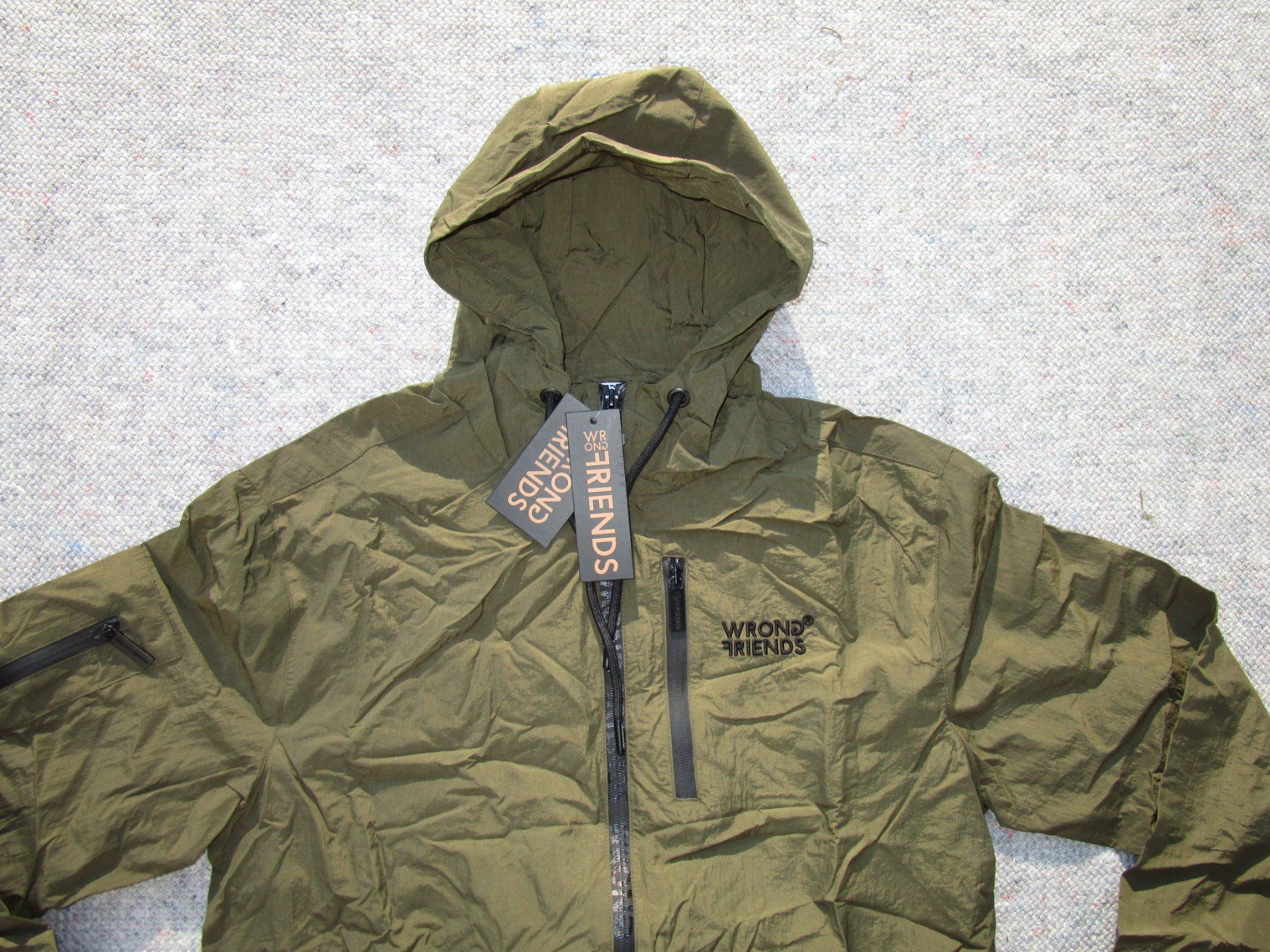 Giacche: Wrong Friends Amarillo Jacket Windbreaker Army Green  Gr. S – Nuovo (secondo la descrizione) da Eschenbach SG venduto da brocarte 3