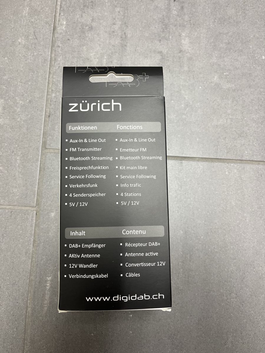 Radio: DAB Plus Empfänger  – Nuovo e nell'imballaggio originale da Neerach venduto da fuz_8d7l 5