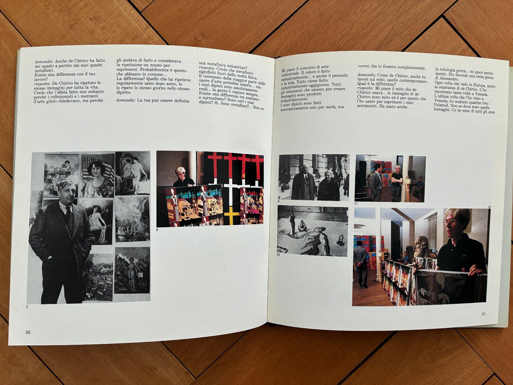 Libri: Kunst Buch: ANDY WARHOL - Warhol verso De Chirico – Usato da Lugano venduto da gio.yo 7