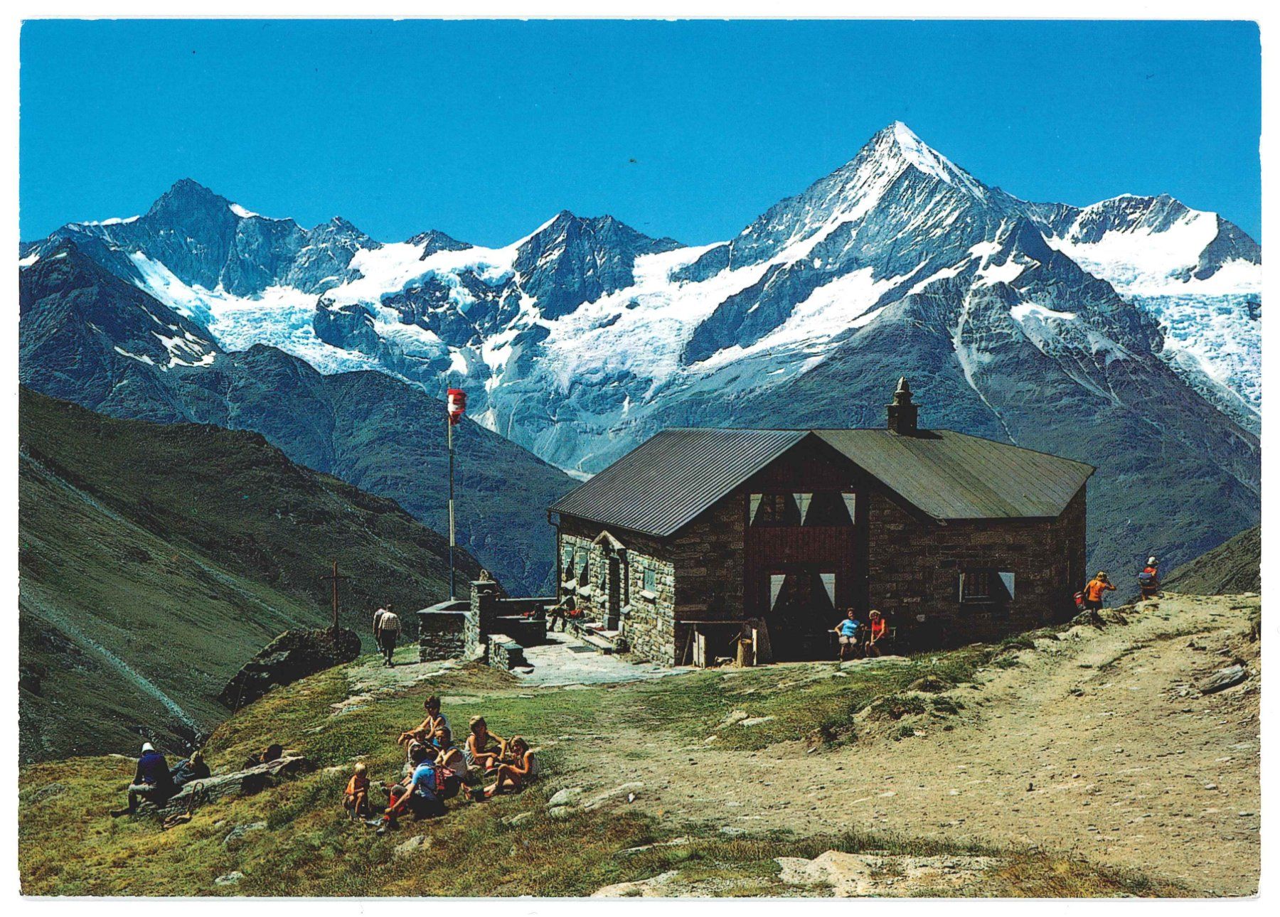 Ansichtskarten: Täschhütte ob Täsch – Neu (gemäss Beschreibung) aus Castione von Rx-stamps
