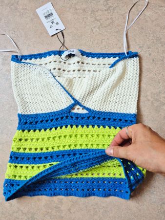 TOP HÄKELEI HÄKELTOP ENVII M 38 NEU EDIKETT 65 € SHIRT