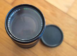 135mm Super-Danubia Objektiv für Canon FD Anschluss