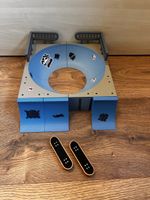 Tech Deck Skatepark Rampe mit zwei Fingerboards
