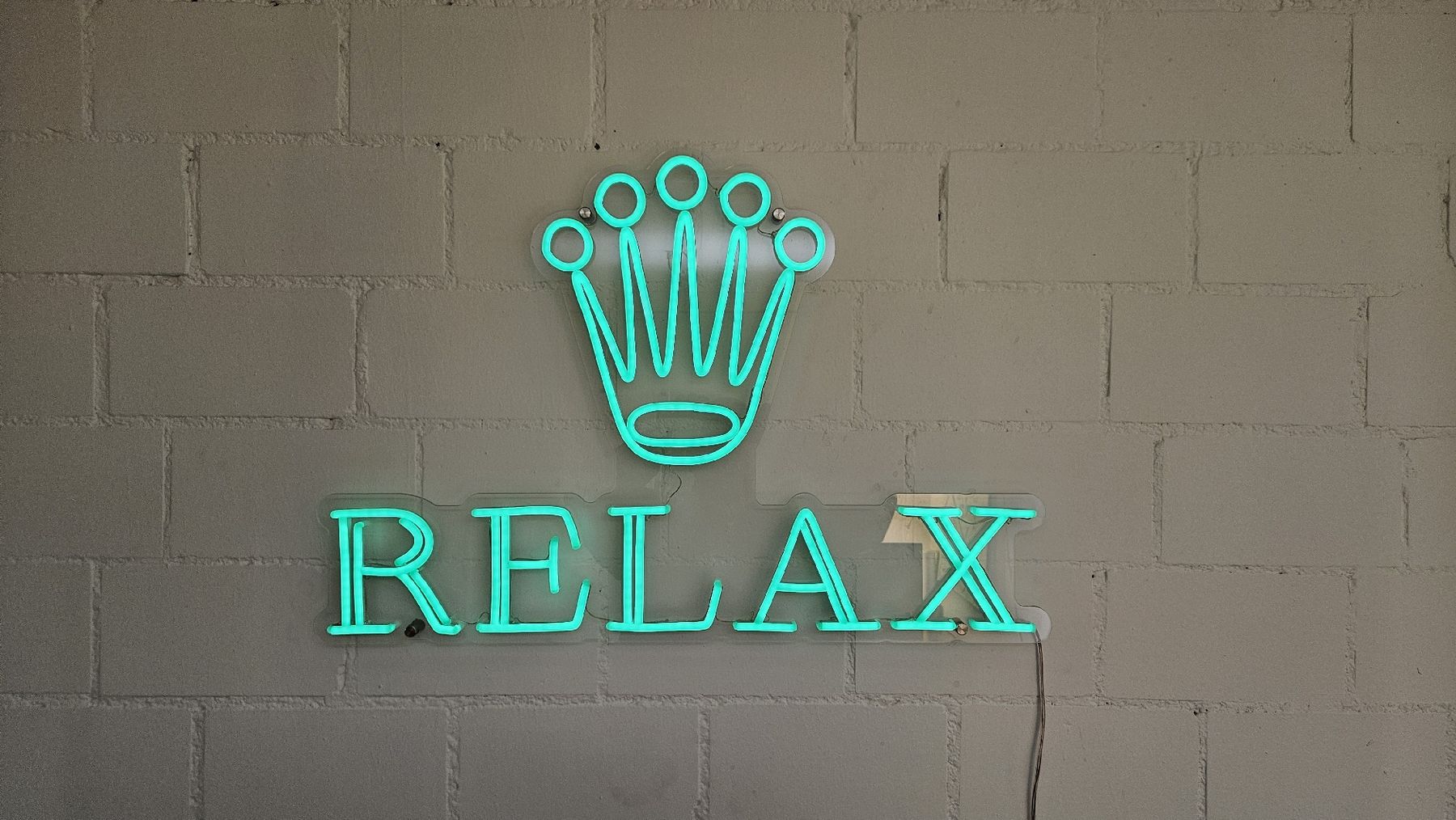 Tutte le decorazioni: RELAX Custom Neon Sign Indoor 75 x 50cm – Nuovo (secondo la descrizione) da Zürich venduto da noahkauft