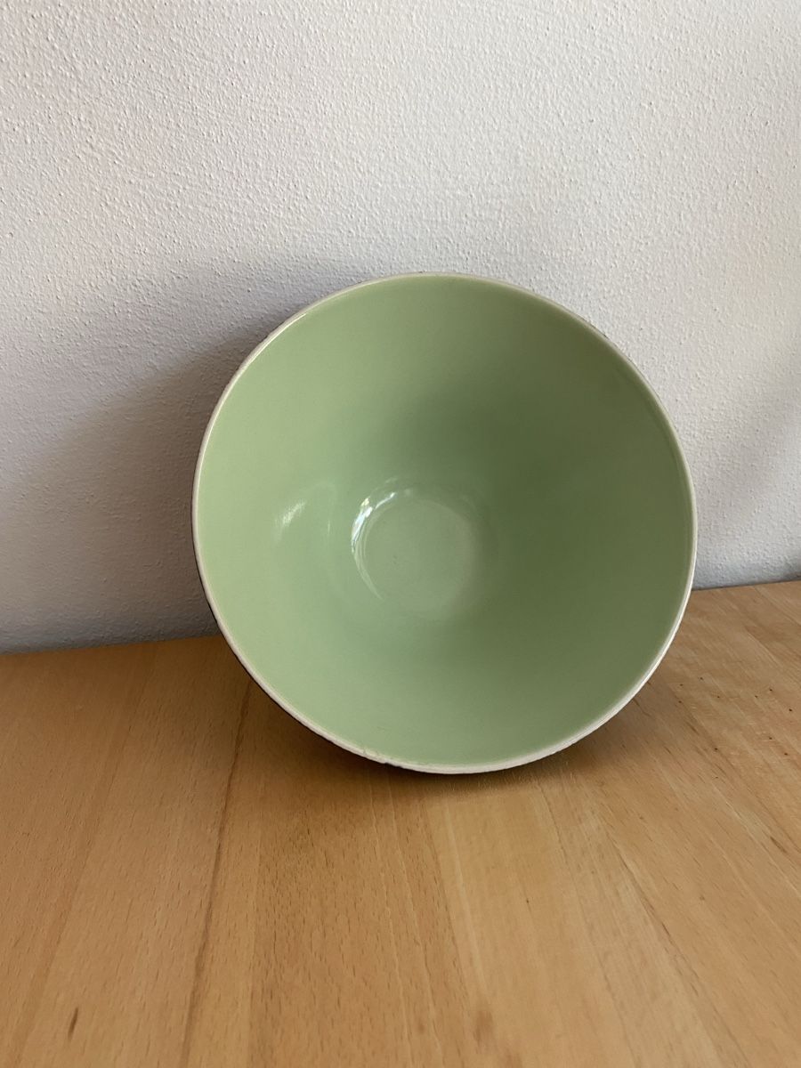 Rössler Schalen: Rössler Salatschüssel schwarz-grün – Gebraucht aus Schwarzenburg von Michellu 7