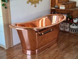 Badewanne Freistehende Kupfer Bad Wanne Kupferbadewanne
