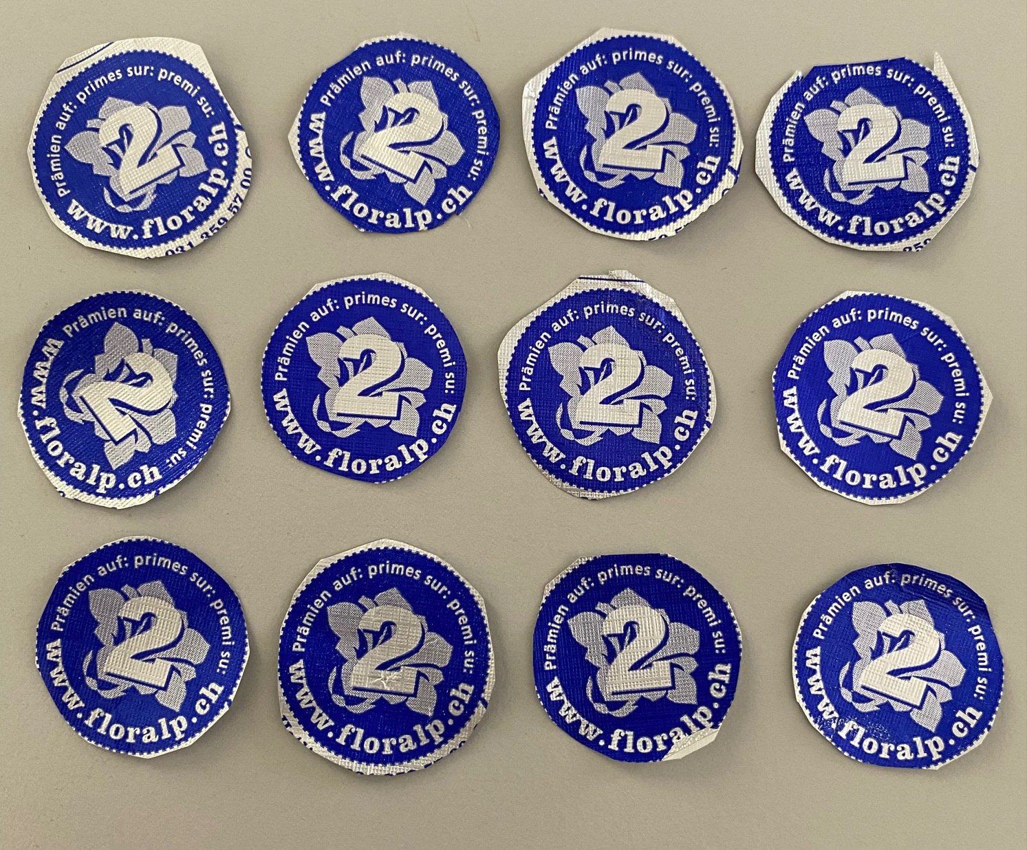 Floralp Sammelmarken & -punkte: Floralppunkte – Gebraucht aus Aedermannsdorf von Sennahoy11