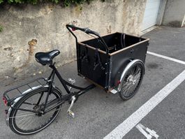Christiania Classic Straight vélo cargo Lastenvelo 4 enfants
