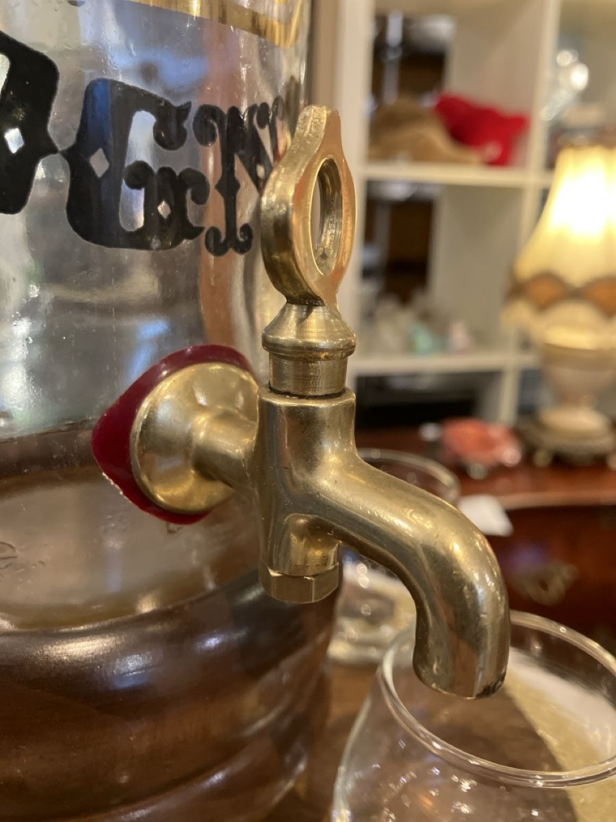Altro in Stoviglie & Bicchieri: Brandy Cognac Spender ca 1950 – Usato da Erlenbach im Simmental! venduto da Simmentaler-Perlen 2