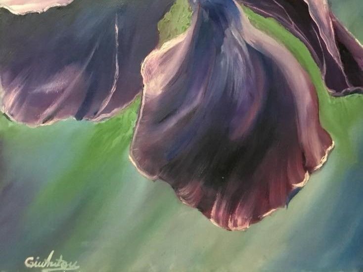 Gemälde: Van Goghs Iris – Neu (gemäss Beschreibung) aus Liestal von marieugenia 3
