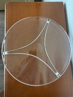 Servierteller und Vase Marcaurel Glas Set guter Zustand
