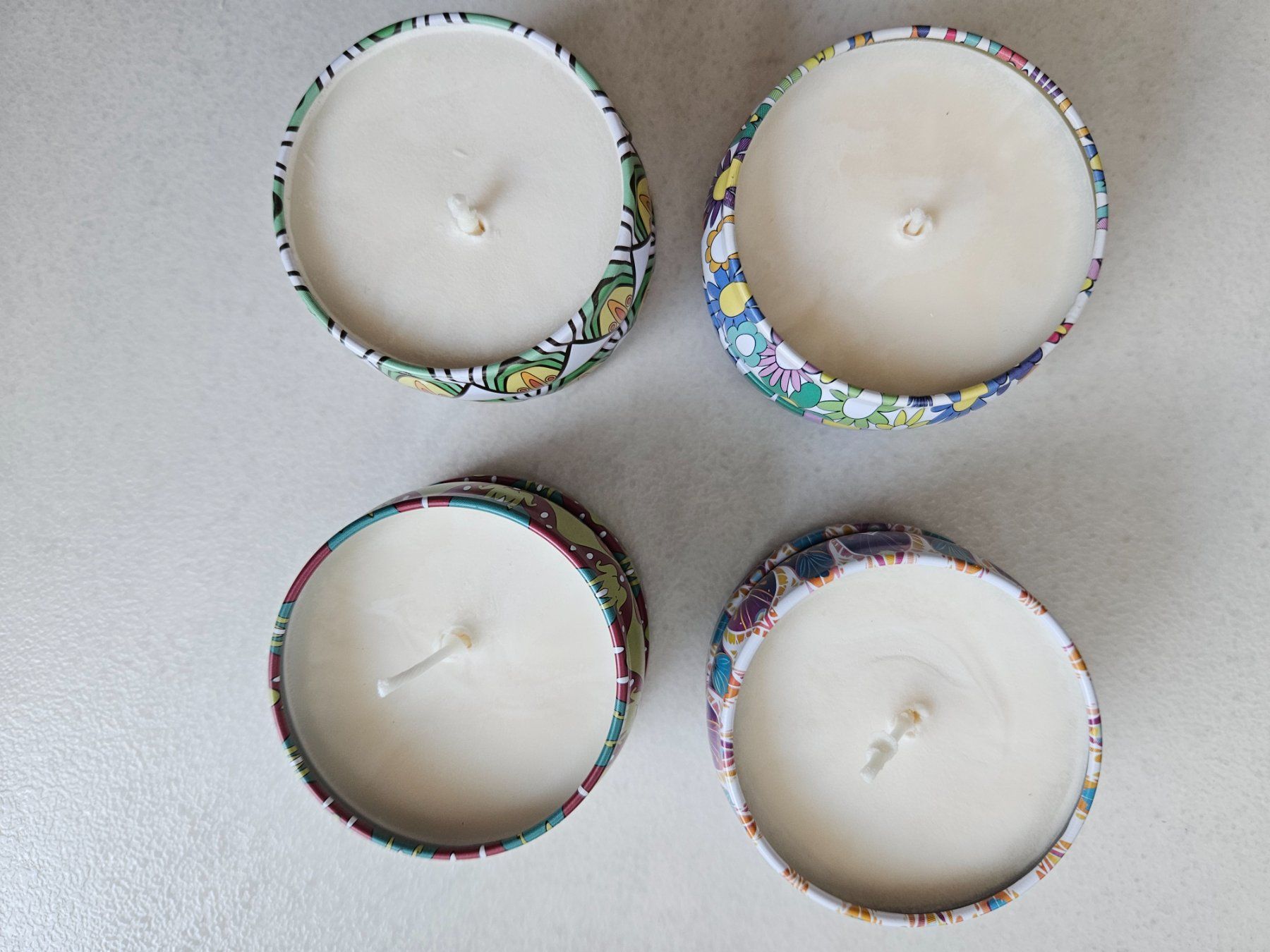 Candele: Duftkerzen Mandala 4.Stk Dosen – Nuovo e nell'imballaggio originale da Oftringen venduto da Mrg3 1