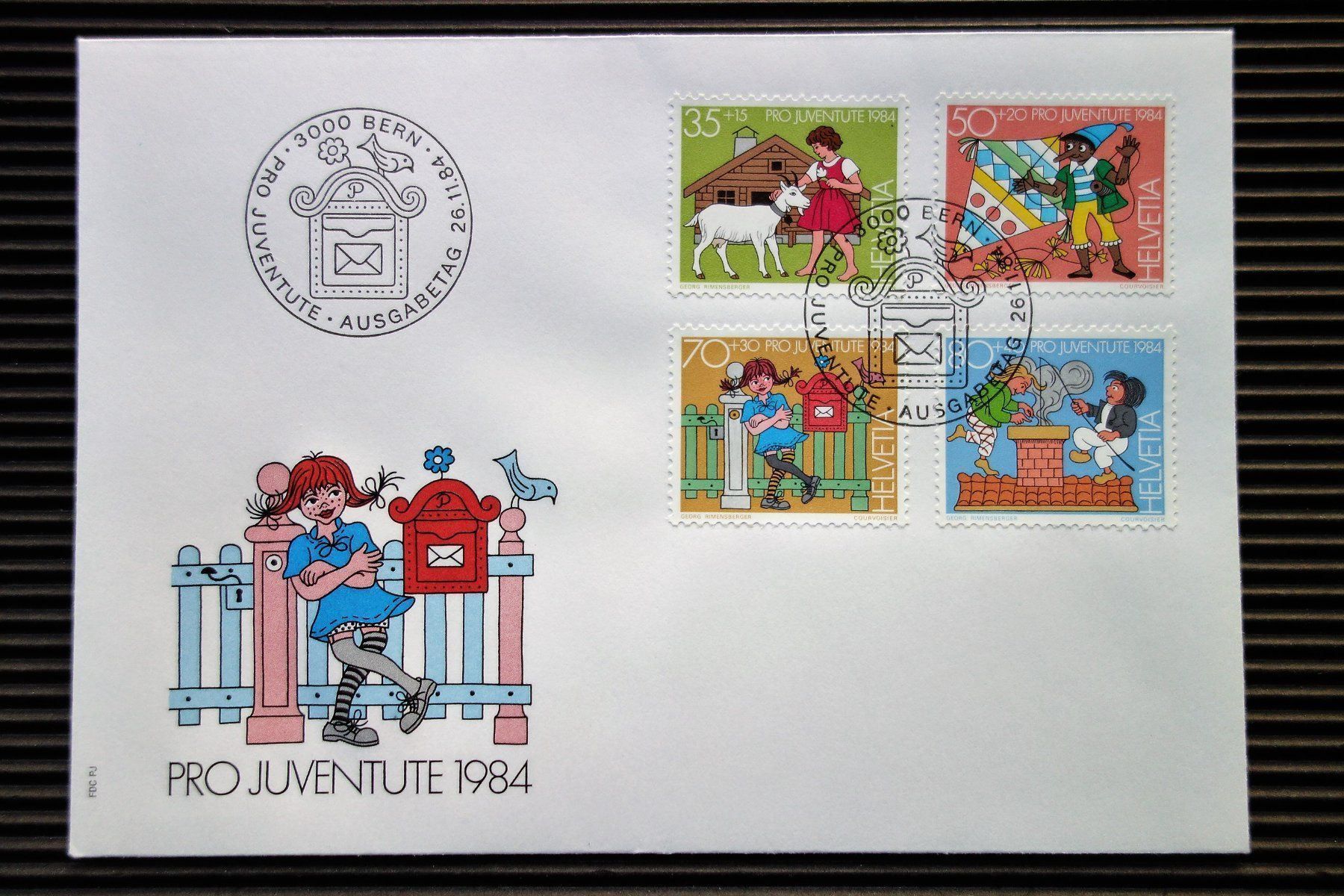 Tutti i francobolli: 1984 FDC Kinderbücher – Nuovo (secondo la descrizione) da Mettmenstetten venduto da Sutasso