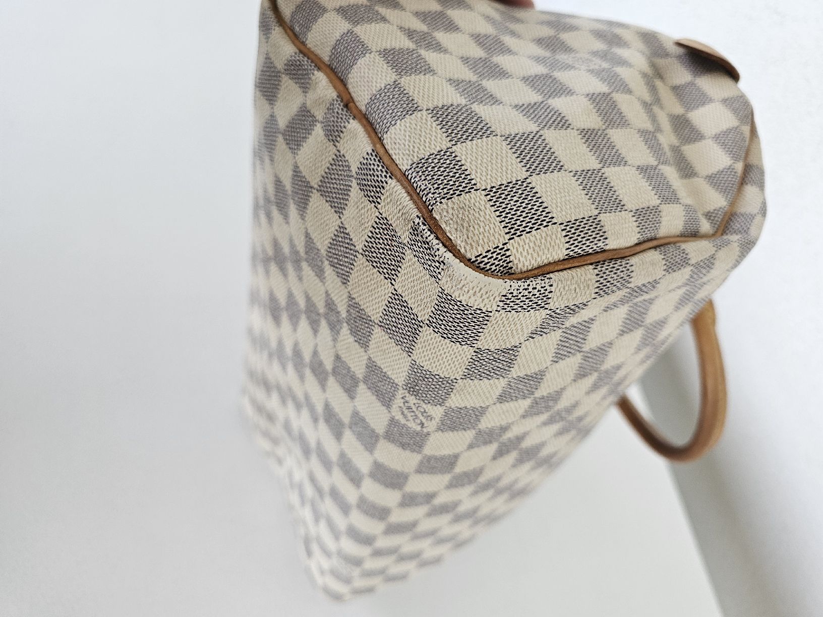 Louis Vuitton Taschen für Damen: Louis Vuitton Speedy 30 Damier Azur – Gebraucht aus Dottikon von Chicca_73 7
