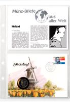 Holland_1984_Münzbrief mit Beschreibung