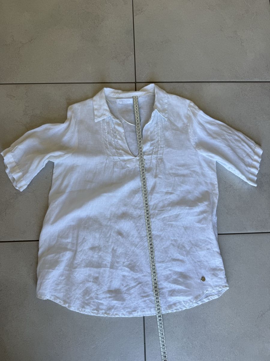 Blusen: Bluse von Rabalder Weiss Grösse M Leinen – Neu (gemäss Beschreibung) aus Nänikon von Monimos 7