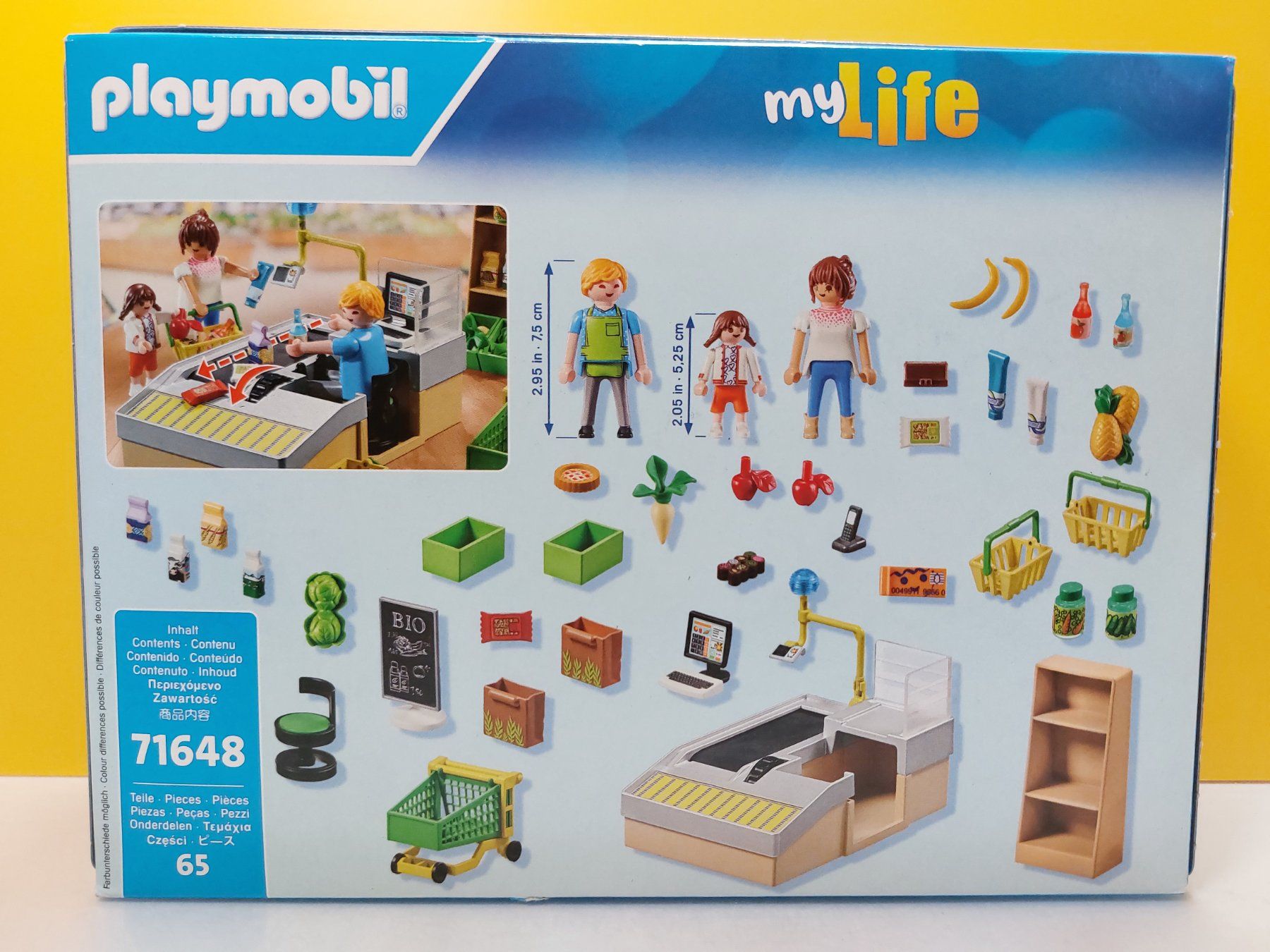 Playmobil Giocattoli: PLAYMOBIL 71648 Bio Supermarkt NEU – Nuovo e nell'imballaggio originale da St.Gallen venduto da TinasBauundSpiel 1