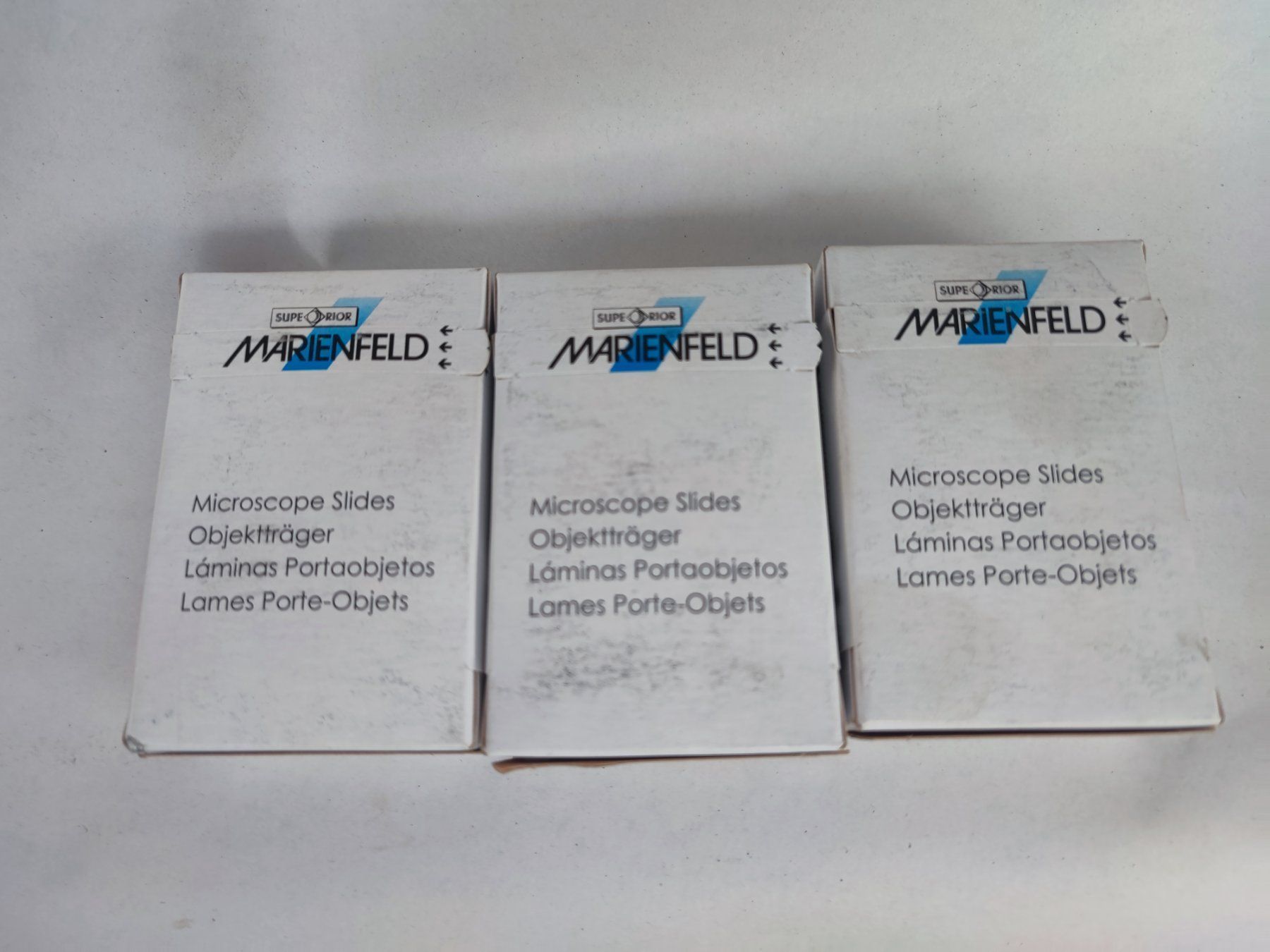 Mikroskopie: Objekträger Marienfeld madein Germany – Gebraucht aus Schupfart von philippb06