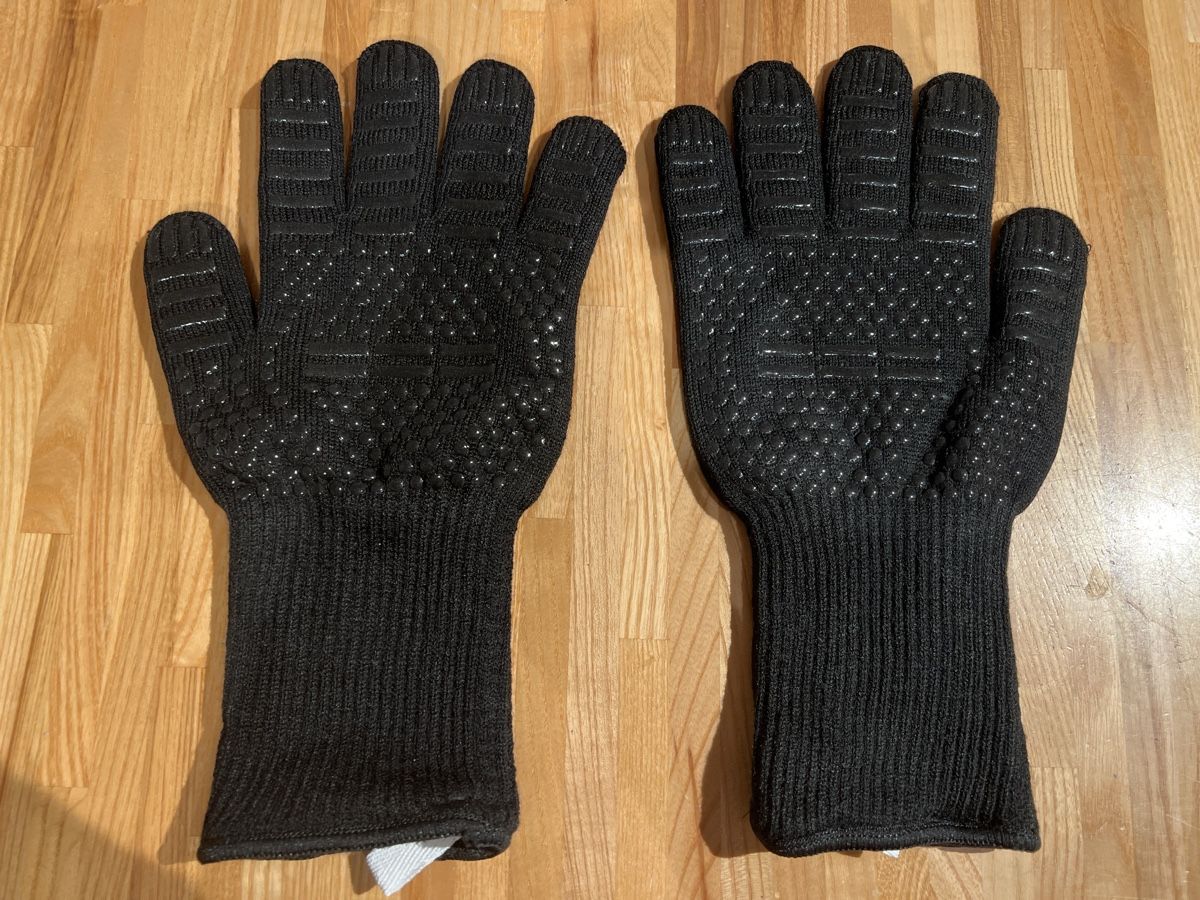 Guanti & manicotti: Grill Back Handschuhe , neu,Grösse LSchwarz, Top Zustand – Nuovo e nell'imballaggio originale da Wettingen venduto da Kawasaki987